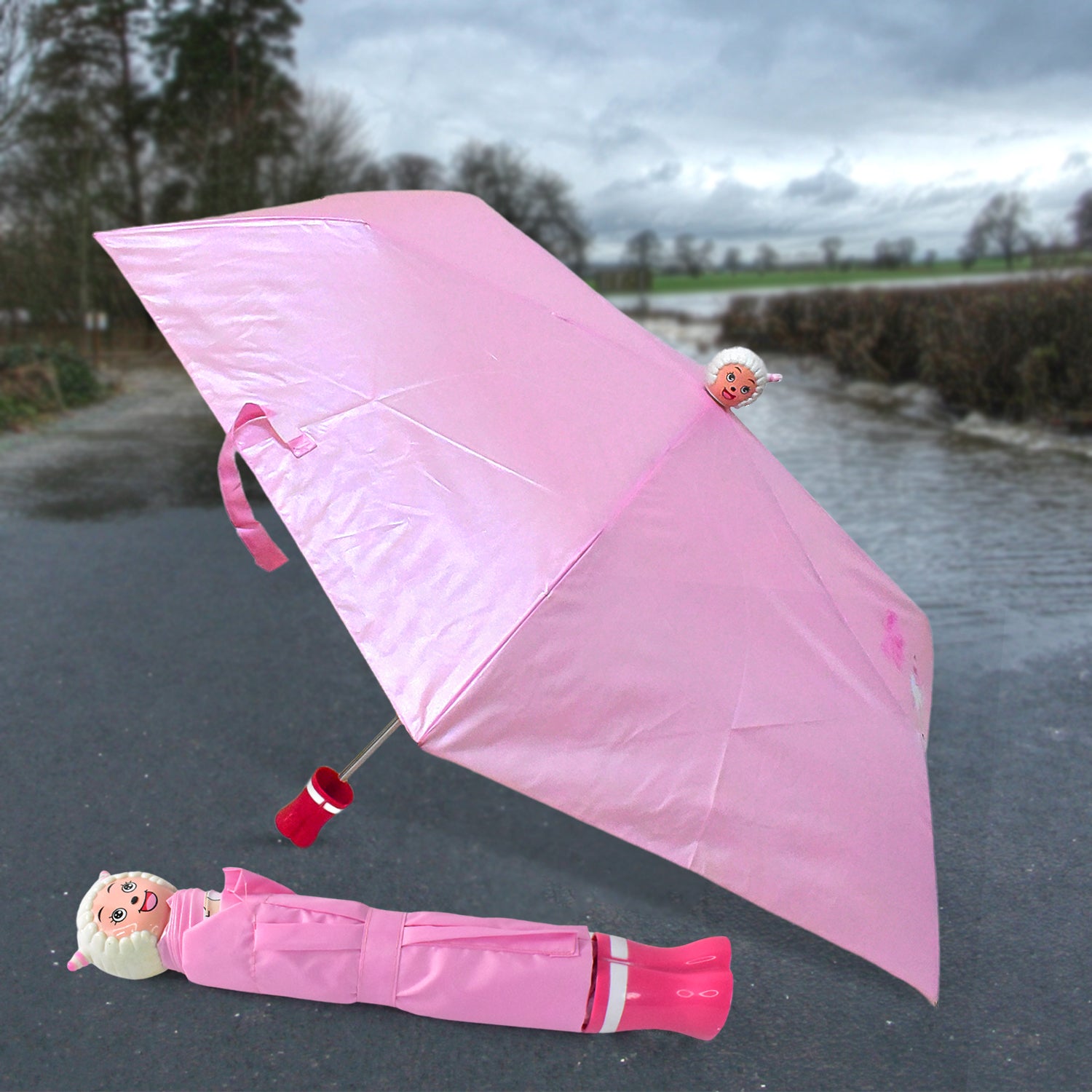 Cartoon Shape Umbrella Summer Sun Protection (1 Pc  Mix Design  Color) Cartoon Shape Umbrella Summer Sun Protection (1 Pc  Mix Design  Color)